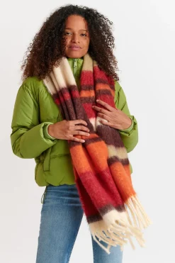 ACCESSOIRE TEXTILE Marron ISANA WOBAY