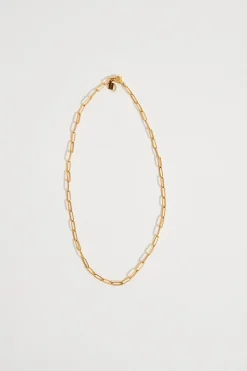 BIJOUX Or NECKLACE PAPERCLIP