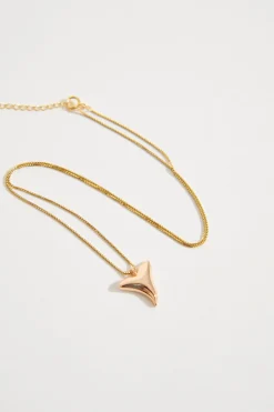 BIJOUX Or NECKLACE SHARKTOOTH