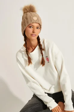 Bonnet Beige DOTTO LEMONWOOD