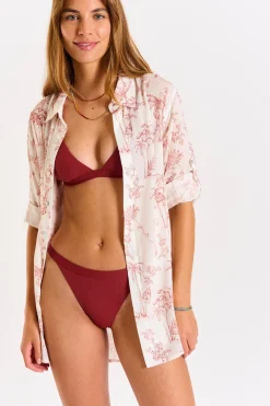 CHEMISE Orange GARY BRANSON