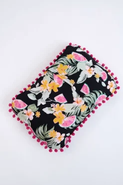 Coussin de plage Noir DJERBA PILLOWTOO