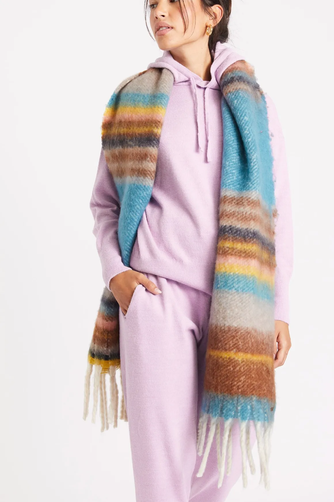 Echarpes et foulards Bleu KACIE PALANGA