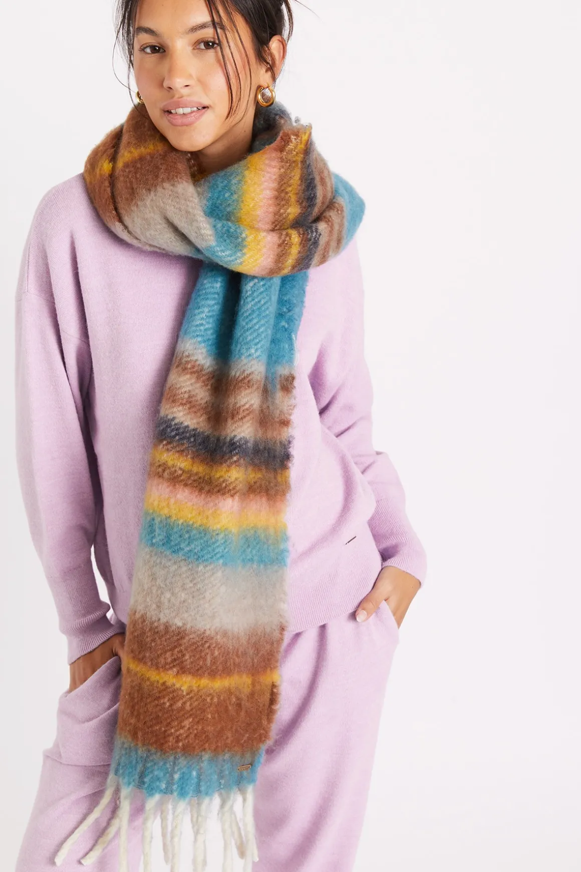 Echarpes et foulards Bleu KACIE PALANGA