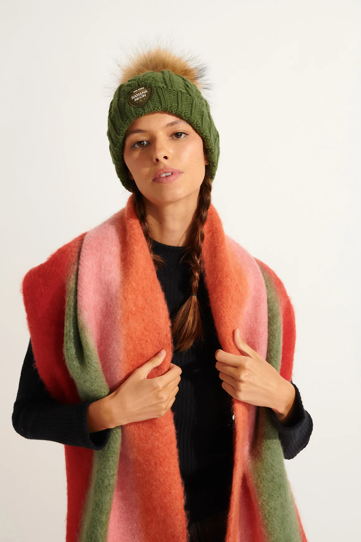 Echarpes et foulards Rouge FELLOWS TRESCOT