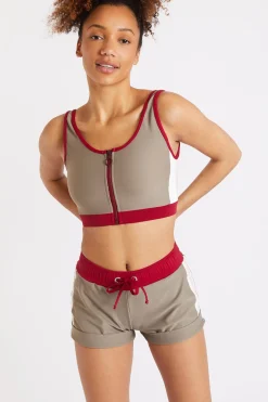 HAUT DE MAILLOT Marron HAKKO SPRINT