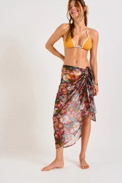 JUPE Marron LENAI WONDERTUL