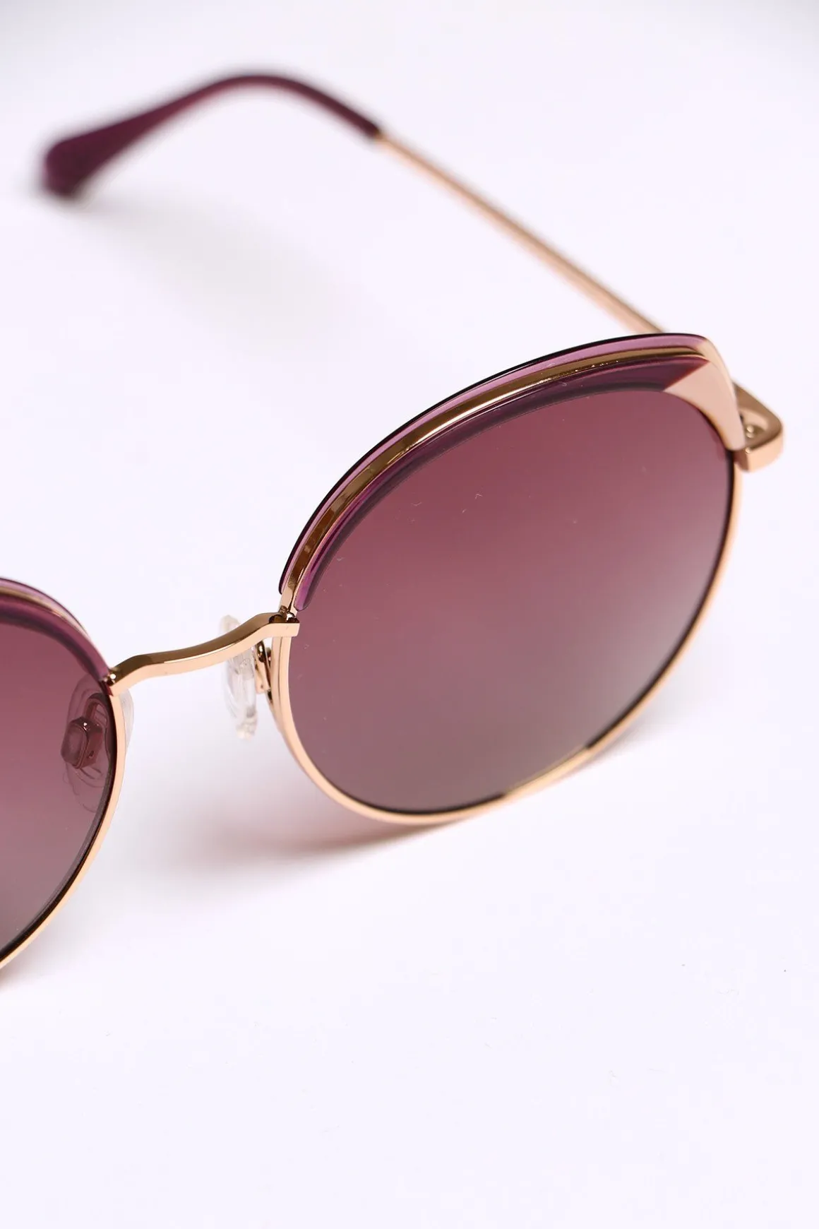 Lunettes de soleil Violet LUNETTEBM239P01 SUNGLASSES