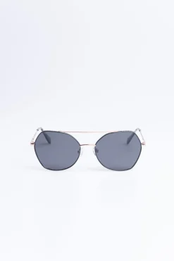 LUNETTES Noir Lunettes de soleil papillonnante - BM210P02