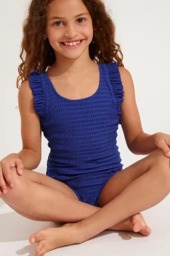 MAILLOT 1 PIECE Bleu M TUNES GROOVE