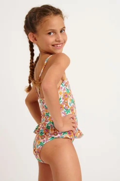 MAILLOT 1 PIECE Ecru M LEAFY DAISYDREAM