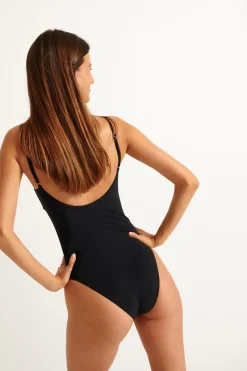 MAILLOT 1 PIECE Noir ROSALIA BLACK