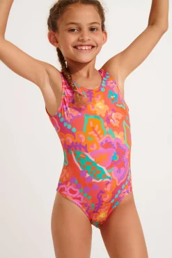 MAILLOT 1 PIECE Orange M BALOO UMBALA