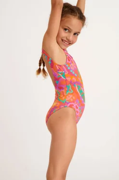 MAILLOT 1 PIECE Orange M BALOO UMBALA