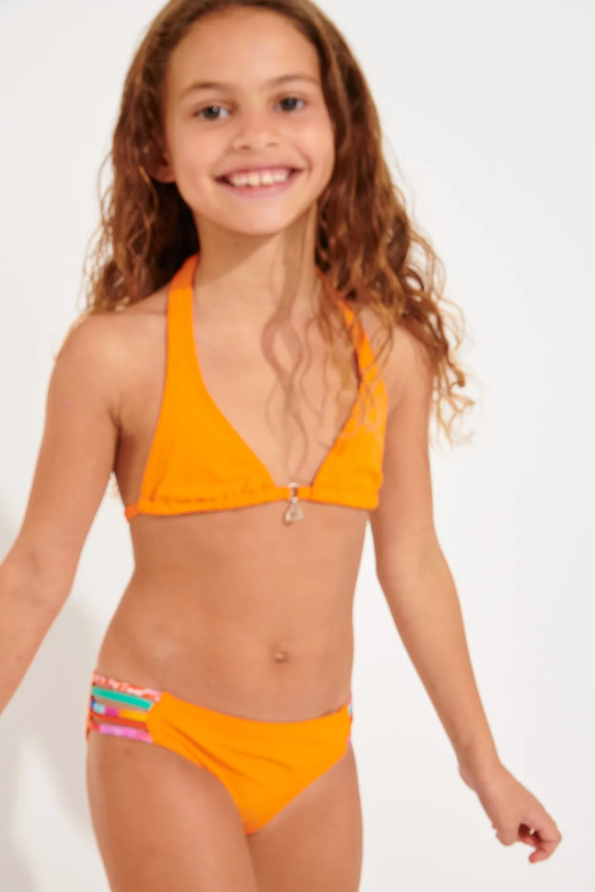 MAILLOT 2 PIECES Orange M FOSTER SPRING