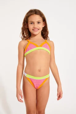 MAILLOT 2 PIECES Rose M JERRY HABANCOLOR