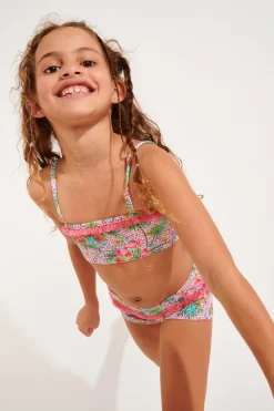 MAILLOT 2 PIECES Rose M LULLU FLAMINGO