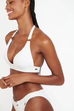 Maillot de bain 2 pièces ecru MAHO & DITA SANTAFE