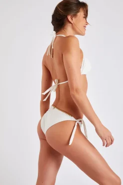 Maillot de bain 2 pièces ecru YERO & DIMKA SANTAFE