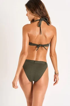 Maillot de bain 2 pièces kaki BALCO & DITA SANTAFE
