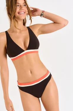 Maillot de bain 2 pièces marron DINO & LAKA MONTECITO