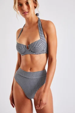 Maillot de bain 2 pièces noir Balco & Sandra Babydoll