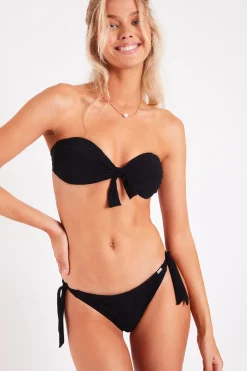 Maillot de bain 2 pièces noir Macao & Dasia Black