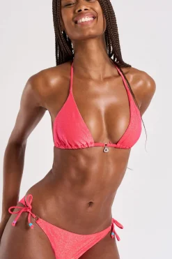 Maillot de bain 2 pièces rouge RICO & LINA SEAGLITTER