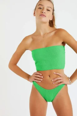 Maillot de bain 2 pièces vert Nolo & Naida Scrunchy