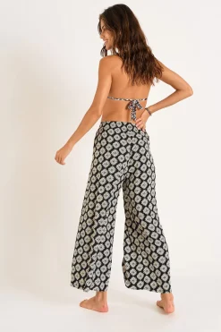 PANTALON Noir STEFA SARONG