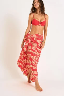 PAREO Rouge PACO SARONG