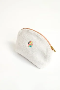 POCHETTE Ecru GRAPHITE HIMASKA