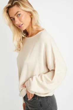 Pull Beige FLOWN FREELANCE