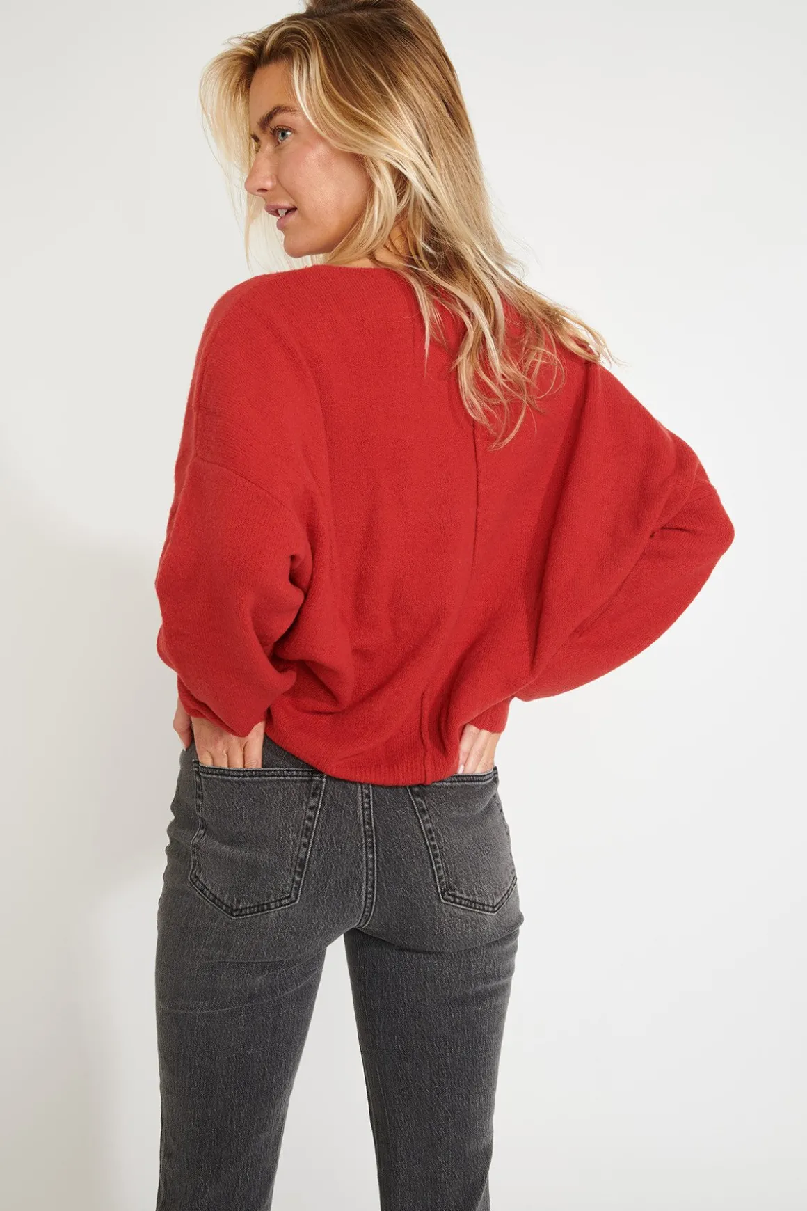 Pull Orange FLOWN FREELANCE