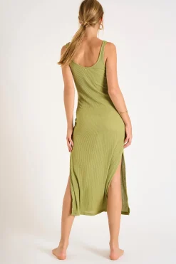 ROBE BEACHWEAR Cuivre AMIVA GOLDENRIB