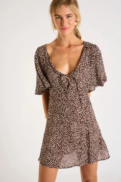 ROBE BEACHWEAR Marron KOMARI MYMBAVOIL
