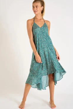 ROBE BEACHWEAR Vert OHARA MYMBAVOIL