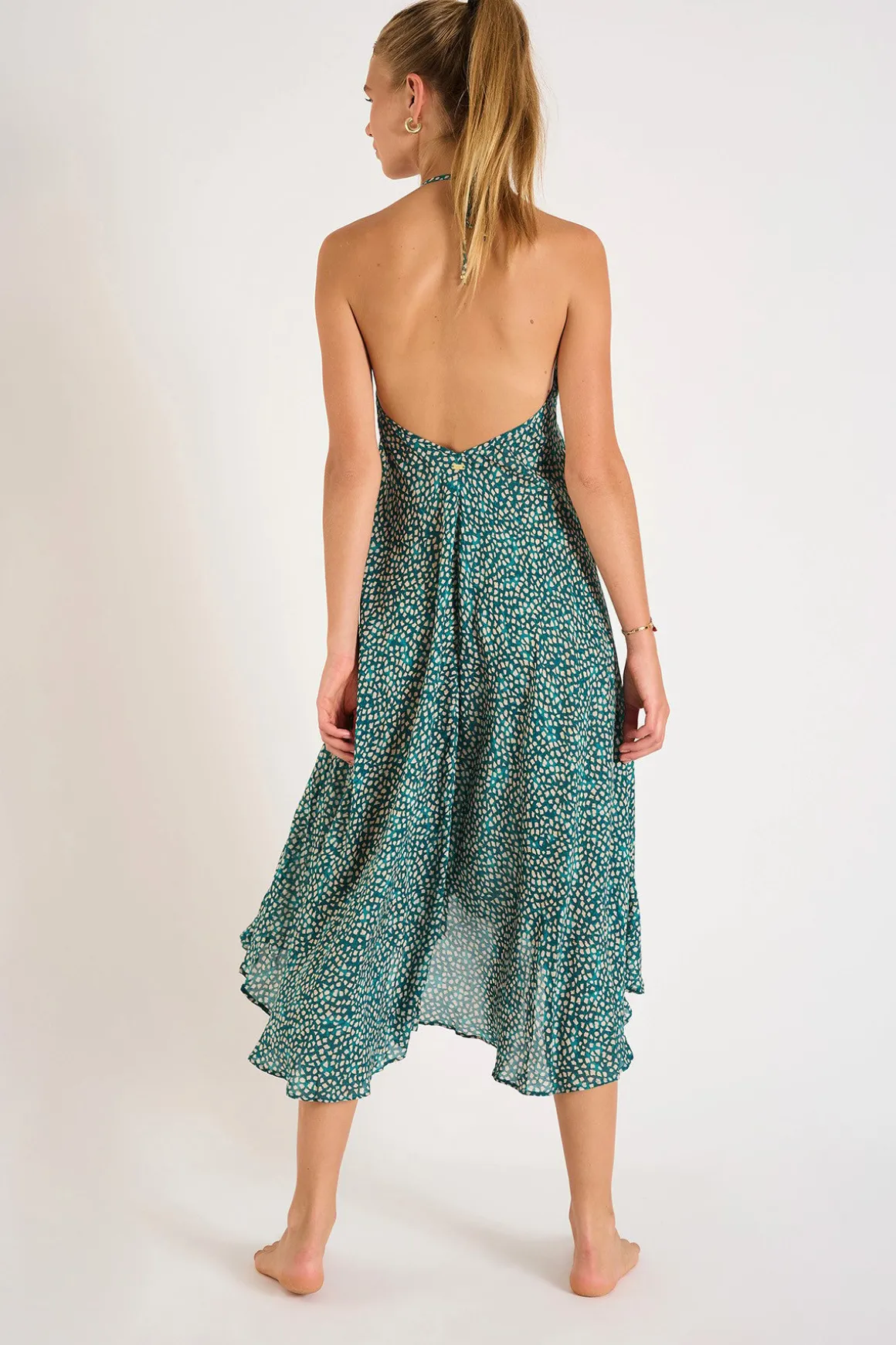 ROBE BEACHWEAR Vert OHARA MYMBAVOIL