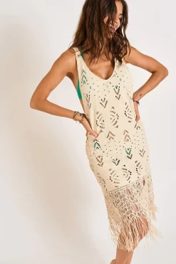 Robe de plage Beige KINARA SOMERAND