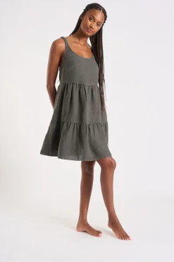 Robe de plage Kaki MAYLEEN HAWSTON