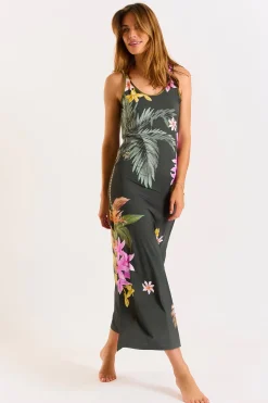 Robe de plage Kaki MEHITI BEACHDRESS