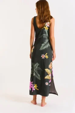 Robe de plage Kaki MEHITI BEACHDRESS