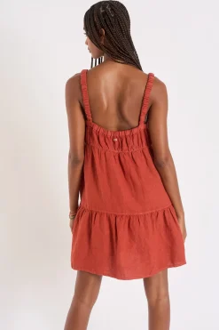 Robe de plage Marron MAYLEEN HAWSTON
