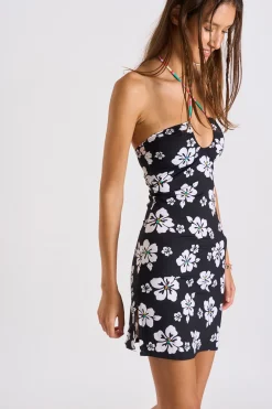 Robe de plage Noir ARYA SUNMUSE