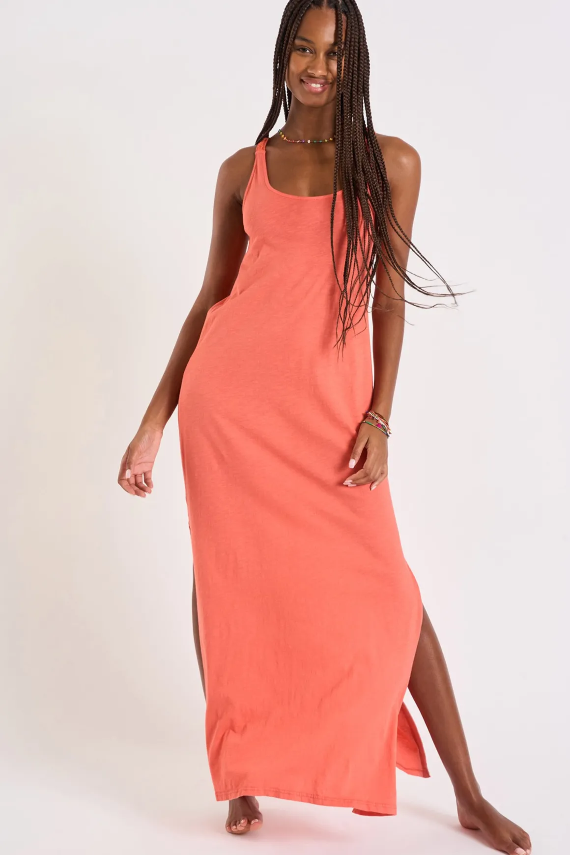 Robe de plage Orange PAULA ENOHA