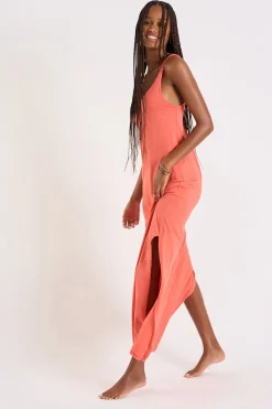 Robe de plage Orange PAULA ENOHA