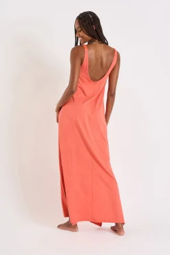 Robe de plage Orange PAULA ENOHA
