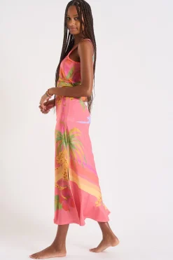 Robe de plage Rose MEHITI BEACHDRESS