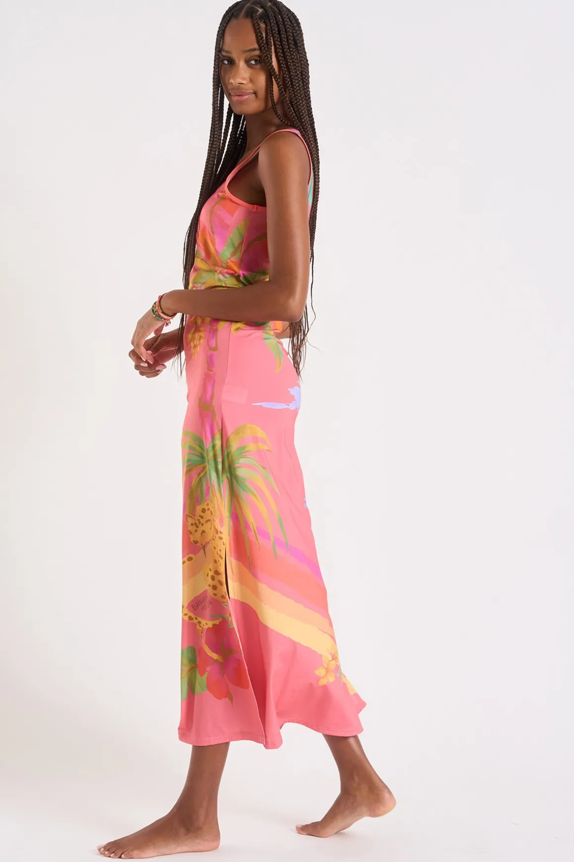 Robe de plage Rose MEHITI BEACHDRESS