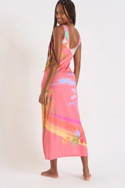 Robe de plage Rose MEHITI BEACHDRESS